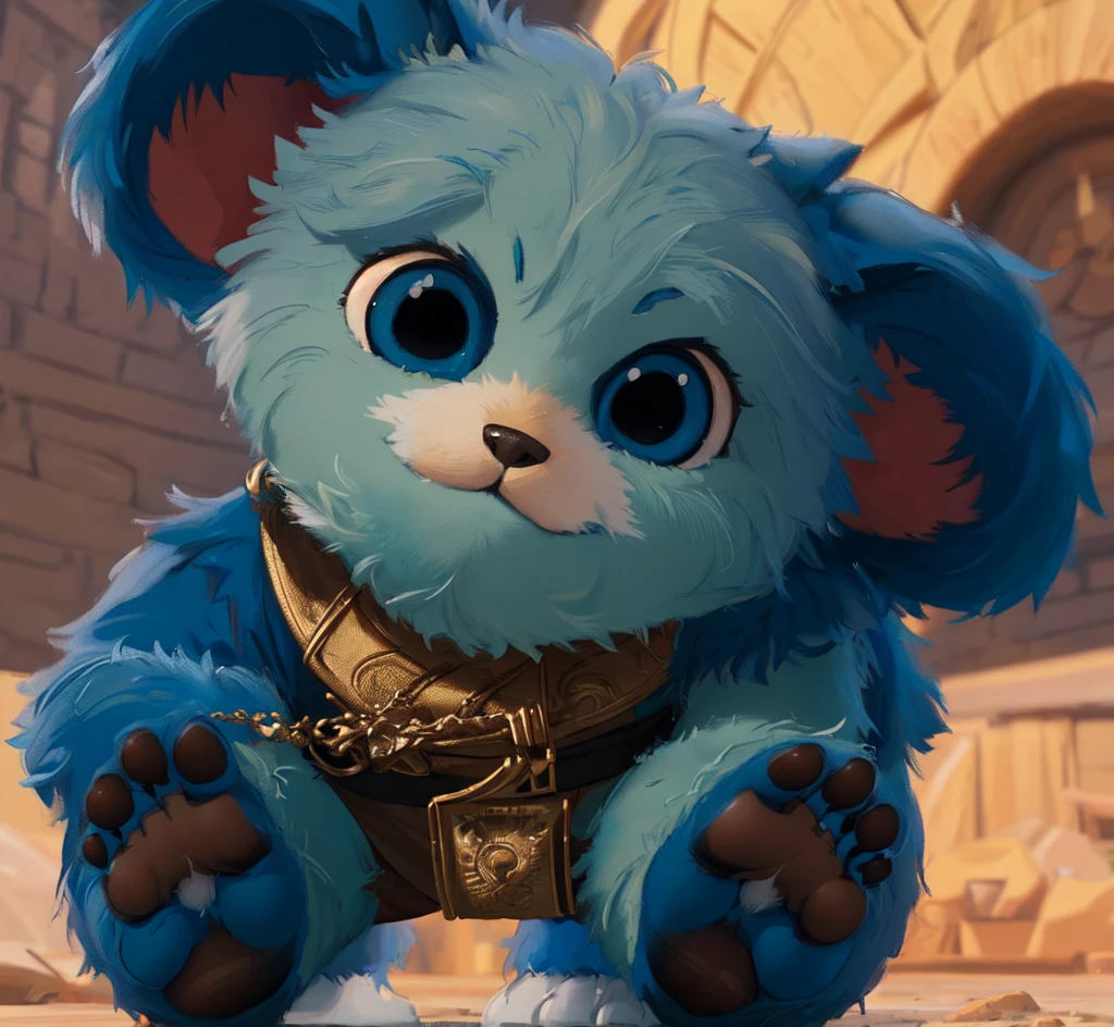 (((Barefoot furry character, full body, cinematic setting, furry male, plantigrade))), star wars Jedi, Nubs Pooba, cute bear-like creature, blue fur
BREAK, detailed background, 8K, (masterpiece:1.5), intricate details, highly detailed, extreme detail, octane render, fine art, best quality, highres, (detailed face:1.5), ((full_body)), UHD, (((perfect hands))), (((perfect feet))), low light
