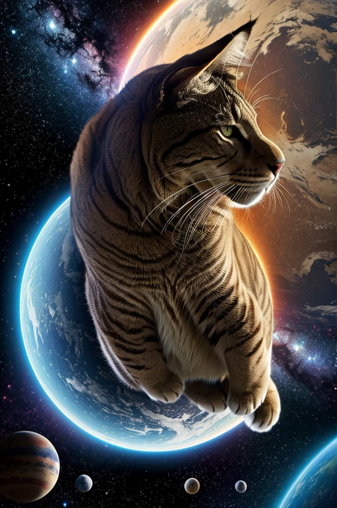Large cat- in space-batting planets around