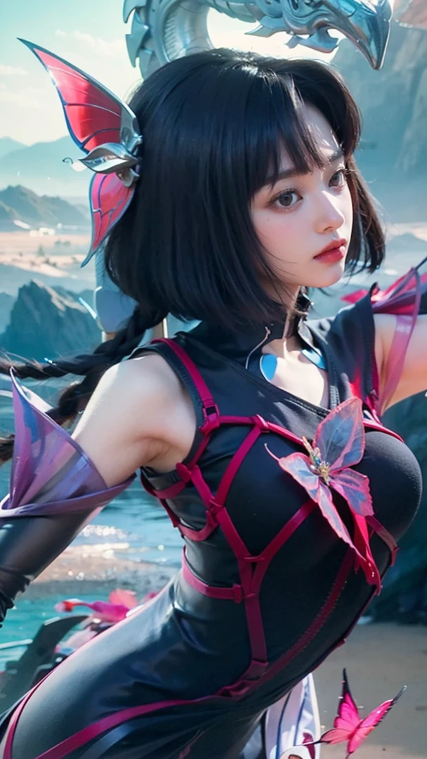 close up of a girl or woman, detailed hair , big booobs ,  shadowbringers cinematic, 4 k detail fantasy, a beautiful fantasy empress, game cg, xianxia fantasy, xianxia hero, 2. 5 d cgi anime fantasy artwork, cinematic goddess close shot, ruan jia and artgerm, wow 4 k detail fantasy, hyper-detailed fantasy character, high definition, hyper- detailed,perfect, fantastic, detailed facial and body skin texture, detail vagina (pussy), detail eyes, detailed everything, hyper realistic, realistic everything. with glasses 
