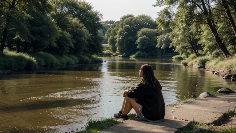 A quiet moment by the river.