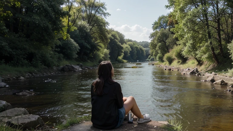 A quiet moment by the river.