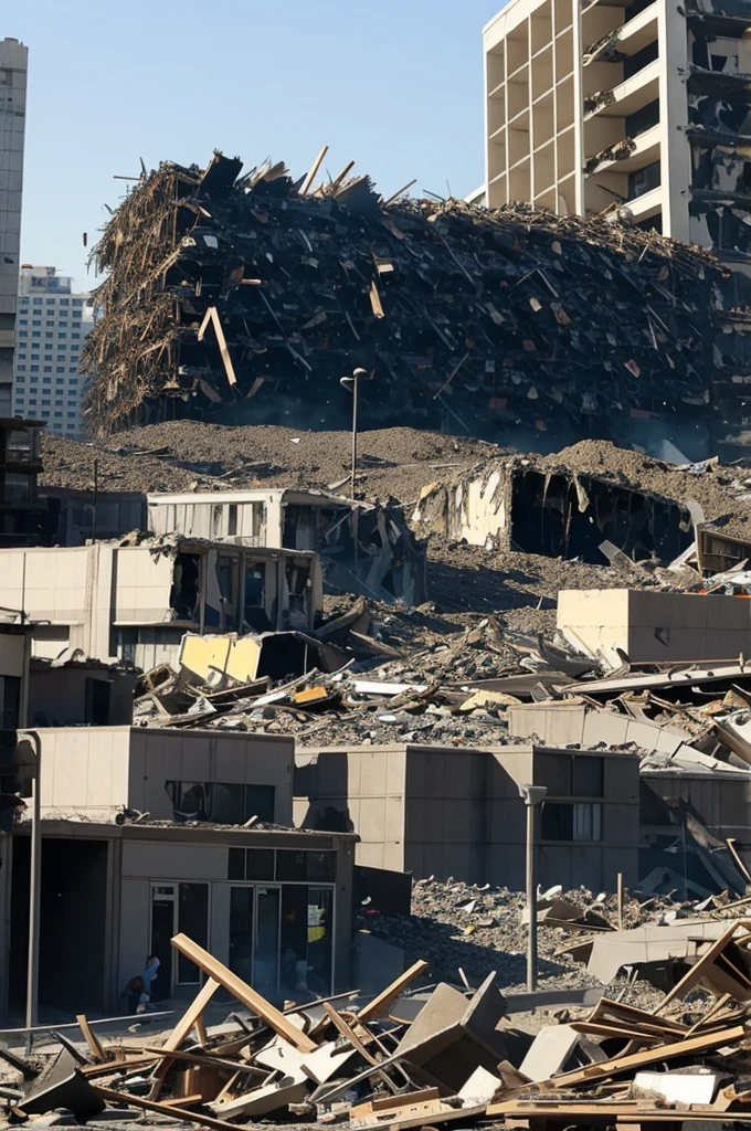 VERY HUGE CAT CRUSHING CITY-MASS DESTRUCTION