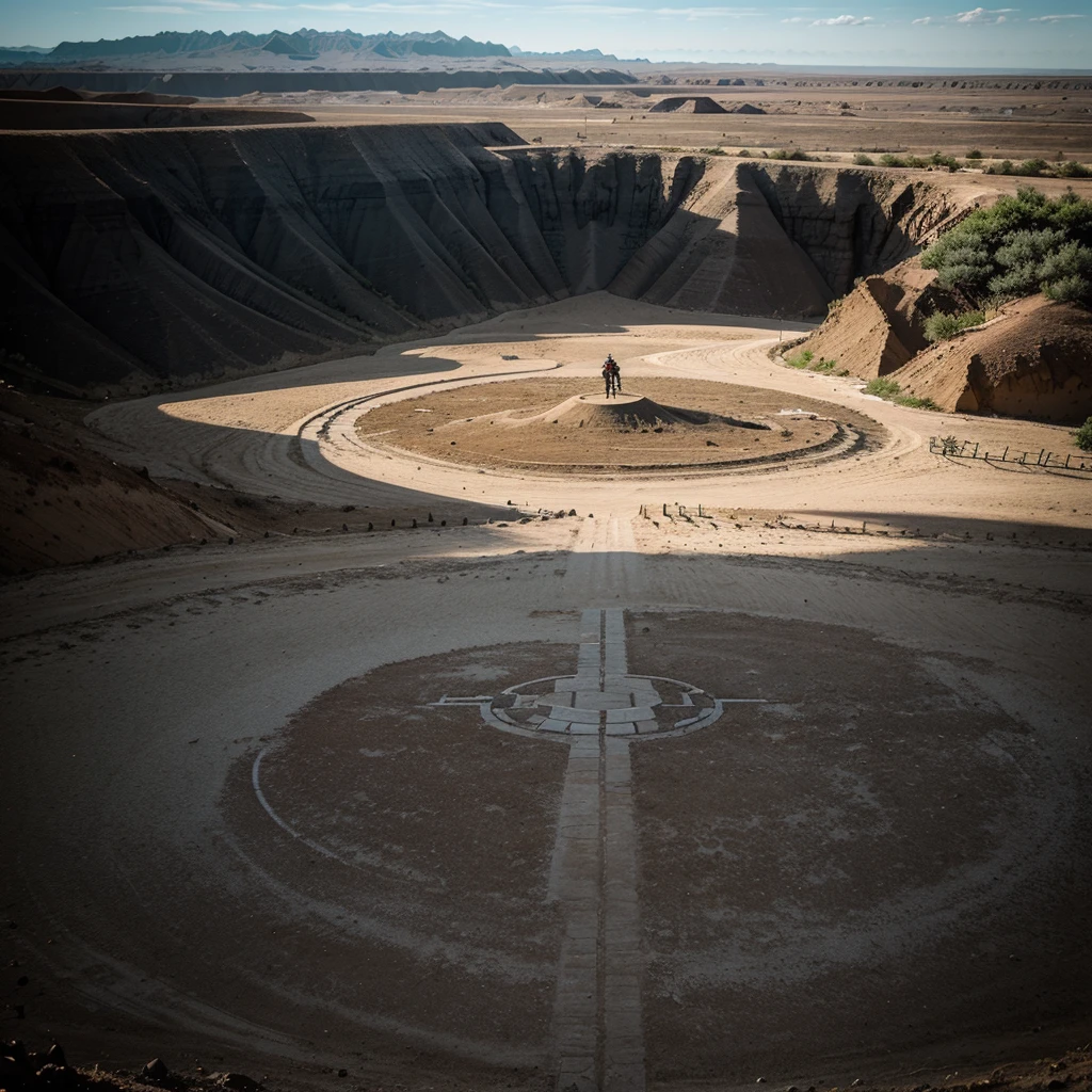 the place where a final battle will be fought between the forces of good and evil
Fight