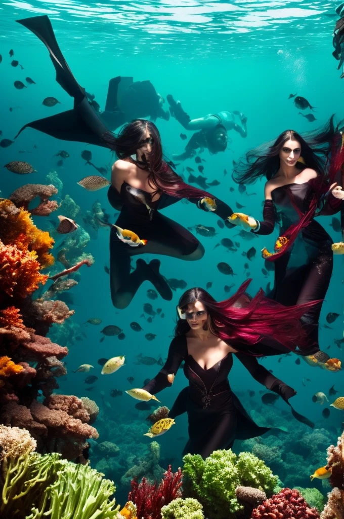 vegetarian vampires in the underwater world
