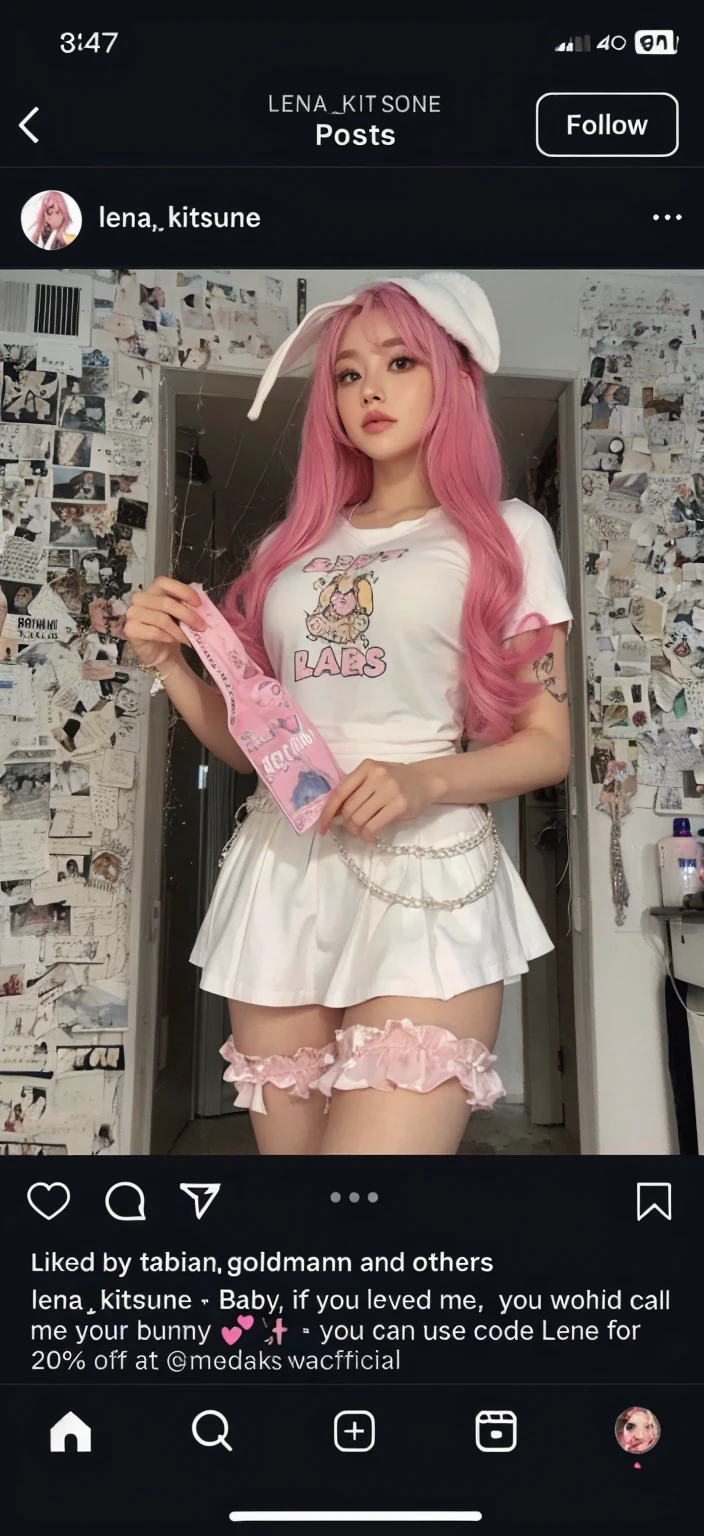 Leave it as it is, enhance it, pretty face, cute face, pretty hair, pink hair