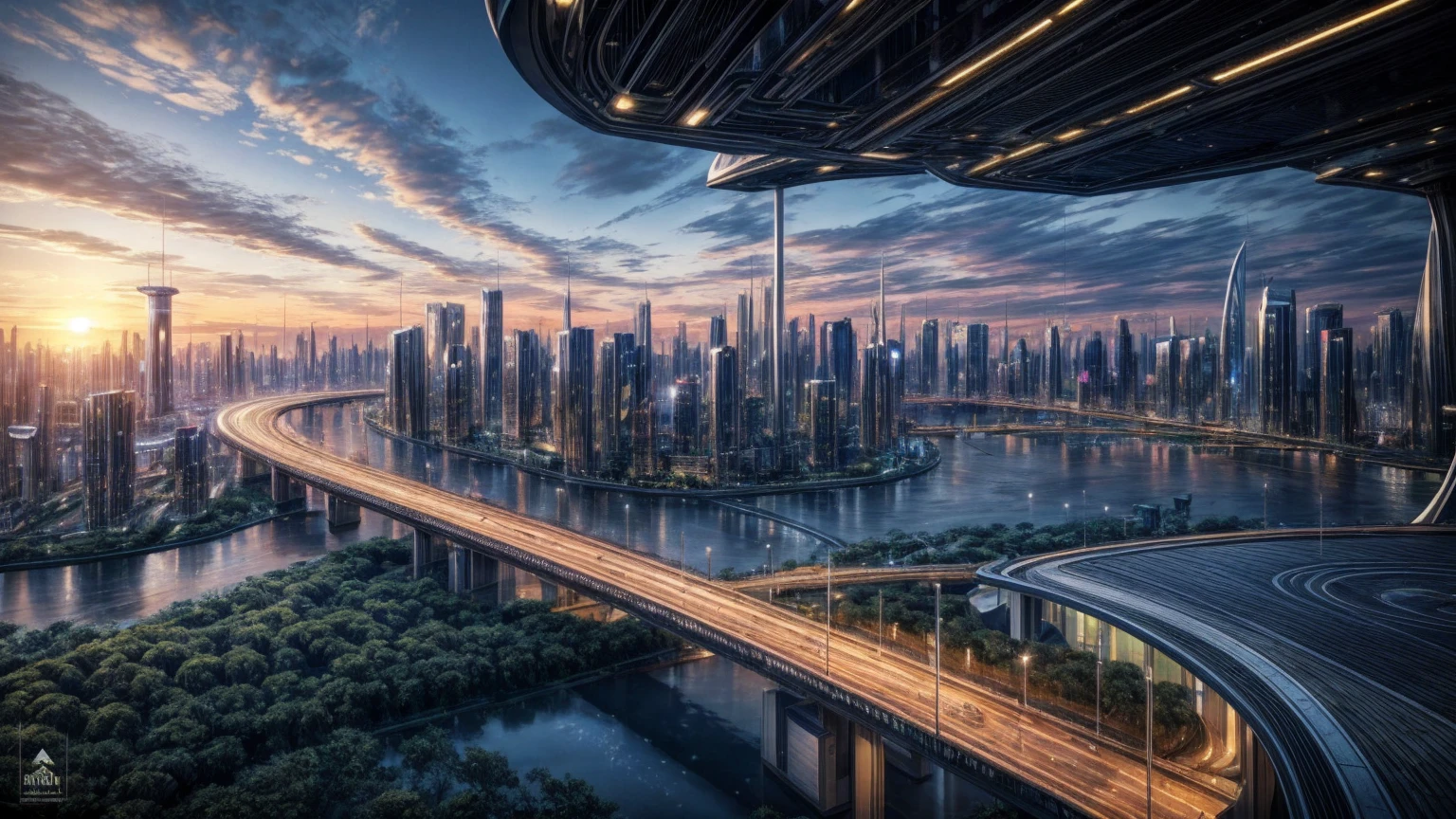(Best quality,4K,8K,A high resolution,Masterpiece:1.2),Ultra-detailed,(Realistic,Photorealistic,photo-realistic:1.37),Futuristic floating city,Futuristic technology,Huge urban high-tech tablet platform,Airship,Floating in the sky,Futuristic city,Small airships around,High-tech hemispherical platform,Colorful lights,Advanced architecture,modernn architecture,skyscrapper,Access the cloud,Scenic beauty,view over city,Impressive design,Blend seamlessly with nature,energetic and vibrant atmosphere,Futuristic transportation system,Parking is suspended,Transparent path,Lush greenery,Sky gardens,cascading waterfalls,Magnificent skyline,reflections on the water,Sparkling river,Architectural innovation,futuristic skyscrapers,Transparent dome,The shape of the building is unusual,Elevated walkway,Impressive skyline,Glowing lights,Futuristic technology,Minimalist design,Scenic spots,Panoramic view,Cloud Piercing Tower,Vibrant colors,epic sunrise,epic sunset,Dazzling light display,magical ambiance,The future city,Urban Utopia,LuxuryLifestyle,Innovative energy,sustainable development,Smart city technology,Advanced infrastructure,Tranquil atmosphere,Nature and technology live in harmony,Awesome cityscape,Unprecedented urban planning,Architecture connects seamlessly with nature,High-tech metropolis,A cutting-edge engineering marvel,The future of urban living,Visionary architectural concept,Energy-efficient buildings,Harmony with the environment,A city floating above the clouds,Utopian dreams become reality,The possibilities are endless,State-of-the-art transportation network,Green energy integration,Innovative materials,Impressive holographic display,Advanced communication system,Breathtaking aerial view,Quiet and peaceful environment,Modernist aesthetics,Ethereal beauty