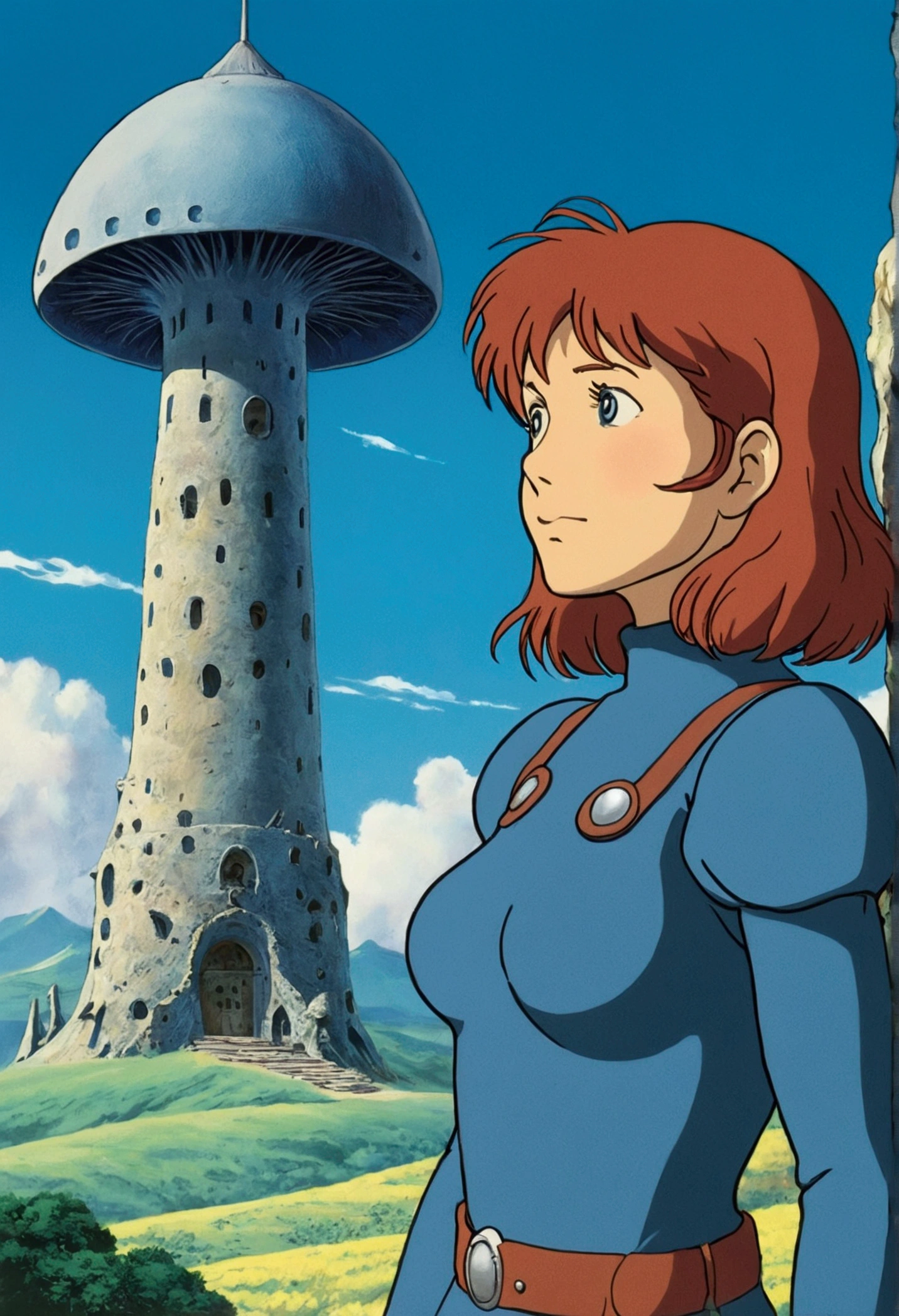 Nausicaä wind in the Valley of the Wind