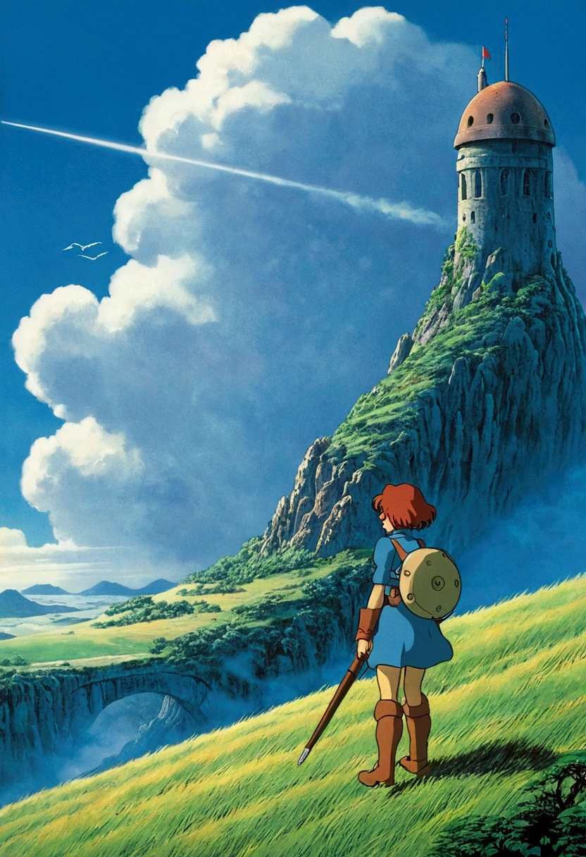 Nausicaä wind in the Valley of the Wind