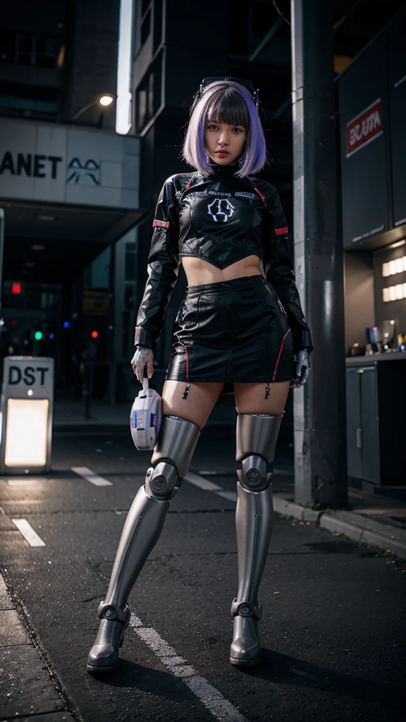 Neuroset girl robot