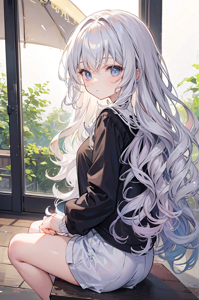 wavy hair
