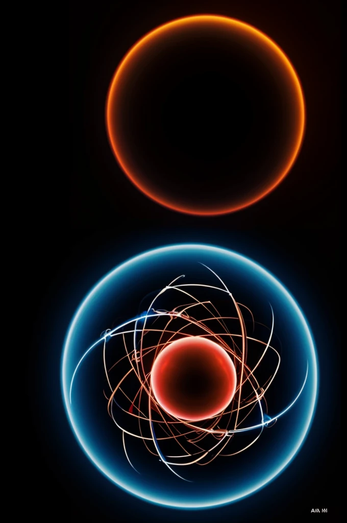A very beautiful image of an atom