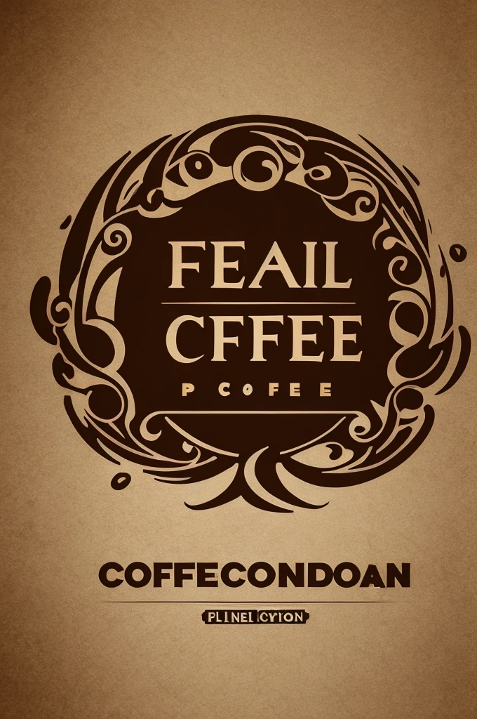 Make logo design name-Coffee heaven, follow trand
