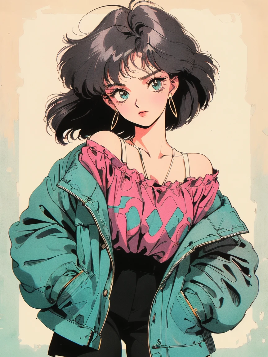 ((((90s anime style,1990s style,1970s anime，with folk portrait style，Retro style poster,Chicano retro fashion，Renaissance,  Retro Style InspirationRetro, Stone visual aesthetic style, hand painted details, Fresh and clean appearance，))))(Tabletop:1.2, Highest quality,Highest quality,wonderful品質,Hmph), (Intricate details),((Tilt your head,Put your hands in your pockets,)) 1 Female, alone,Minimal makeup, Natural materials,Innocent, face Traverse,((Rich background,))  ((Cliff wall ruins,))brass hair,{short hair|Bold side locks|The hair is clearly visible|Natural Curves|Ahoge|shining hair clip|Braided ponytail},Claire, fringe, fringeはふわふわです,Believable_Unreasonable student,Pleated skirt, (((saggy breast madhura, detailed face, ((verydetailedな,  Lovely)), (Geometric:1.2),)),  ((Off the shoulder,Frills,Sleeves are longer than the wrist,hot pants，White Stockings,))Ray Tracing,Divine Revelation,Godrays)),((very_detailed_eye_and_face)),(beautifully、aesthetic: 1.2),wonderful,信じられないほどwonderful品質,)),((very_detailed_eye_and_face)),(beautifully、aesthetic: 1.2),wonderful，Ultra-precise depiction, verydetailedな depiction,Bokeh (85MM SHOT)，(((Delicate fingers and hands:0.55))::0.85))),(detailed fingers),