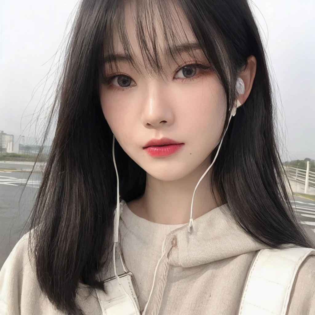 Karina AESPA, Best quality, 8k, perfect lighting, masterpiece, ultra high res, Karina AESPA, (photorealistic:1.4), raw photo,1girl, Karina AESPA, solo, realistic, looking at viewer, upper body, Karina AESPA.