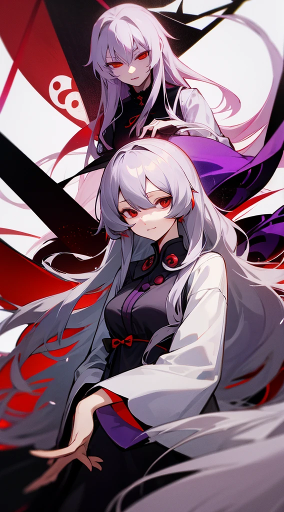 Highest quality I have long hair Gray Hair Yakumo Yukari Red eyes I don't have anything Odd Eye One person
