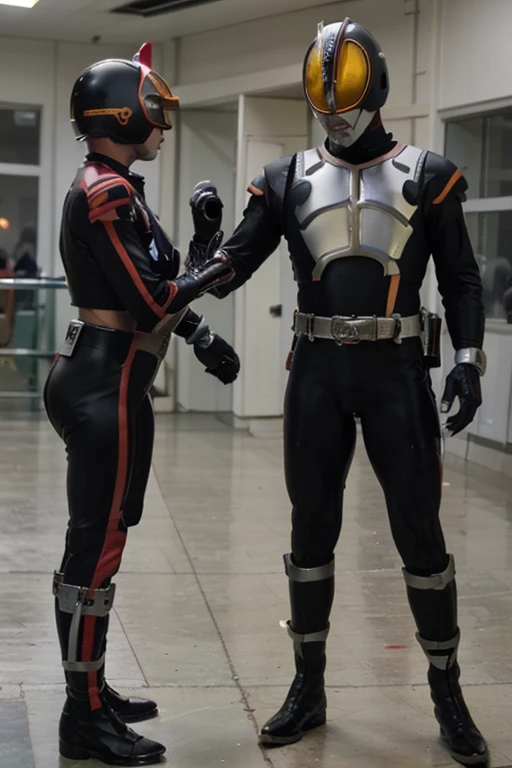 2 males, empty background, human chess, white pawn kills black knight, beautiful eyes, male tights, male crotch bulge, buttocks