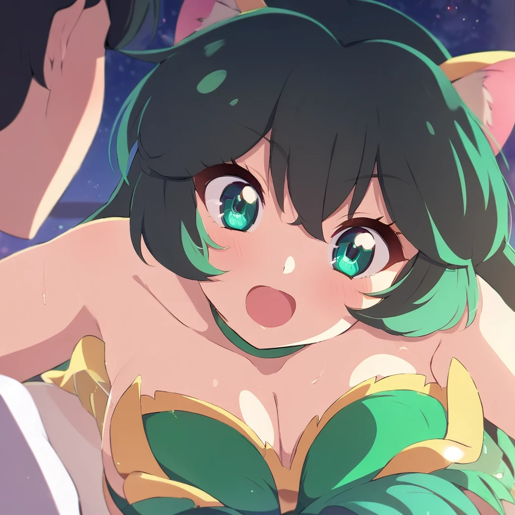 Clear for content(((masterpiece))), (((best quality))),Lum invader,urusei yatsura