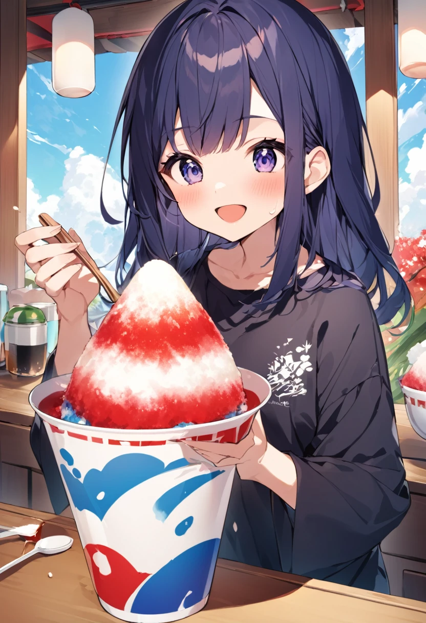 Shaved ice Shaved ice that can be easily made at home is also recommended.。Not just syrup、Serve with fruit sauce or condensed milk、Enjoy the original shaved ice。