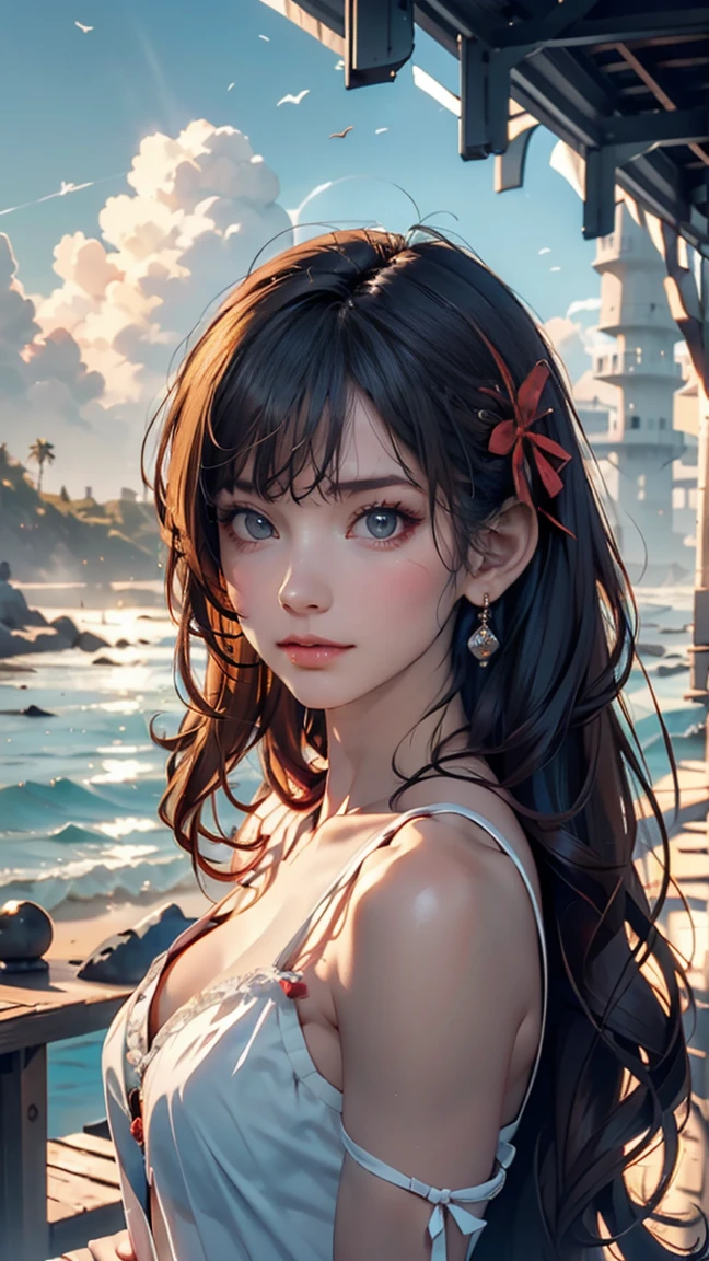 ((Best quality)), ((masterpiece)), (detailed:1.4), 3D, an image of a beautiful cyberpunk female,HDR (High Dynamic Range),Ray Tracing,NVIDIA RTX,Super-Resolution,Unreal 5,Subsurface scattering,PBR Texturing,Post-processing,Anisotropic Filtering,Depth-of-field,Maximum clarity and sharpness,Multi-layered textures,Albedo and Specular maps,Surface shading,Accurate simulation of light-material interaction,Perfect proportions,Octane Render,Two-tone lighting,Wide aperture,Low ISO,White balance,Rule of thirds,8K RAW,Masterpiece, best quality, (8k very detailed CG unit wallpaper) (best quality), (best illustration), (best shading) a golden sea wave, bright orange aol sunset through the wave, golden water drops flying, (:1. 6),