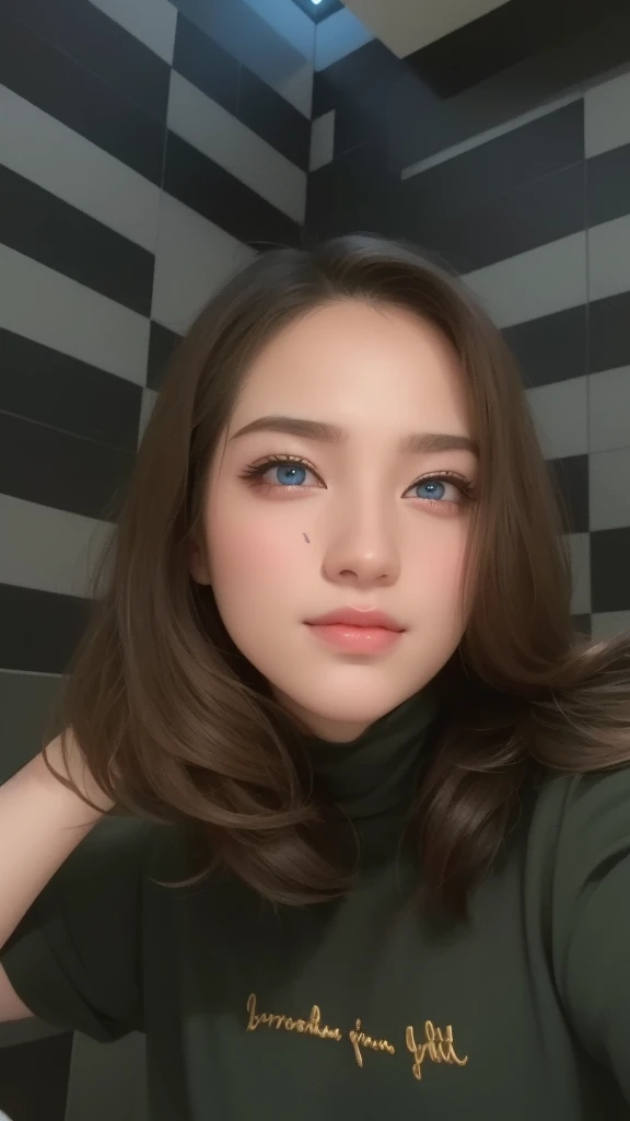 Beautiful big breastokeh), indoors, detailed luxury living room, gentle and charming beautiful goddess, Korean(kpop-idol), solo, necklace, oval face, double eyelids, smart, good hands, good feet, Natural, (from below angle), (glossy skin:1.05), ((low angle)), Perfect figure, (64k, UHD, RAW photo, best quality, masterpiece:1.4), (realistic, photo-realistic:1.37), ultra high res, photon mapping, radiosity, physically-based rendering, professional soft lighting, blue eyes, purpel hair, tattoo