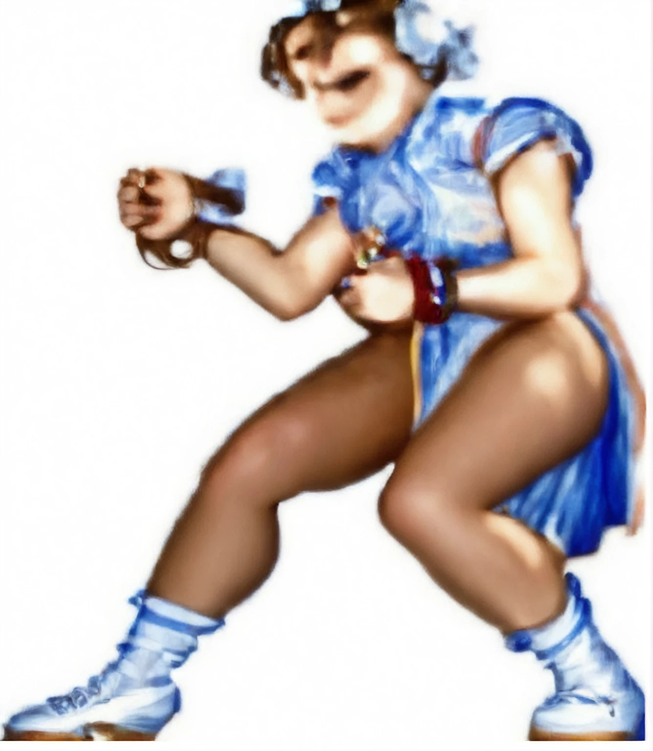 (8K, RAW photos, best quality, masterpiece: 1.2) (realisticlying, photograph realistic: 1.4) (street fighter chun-li)