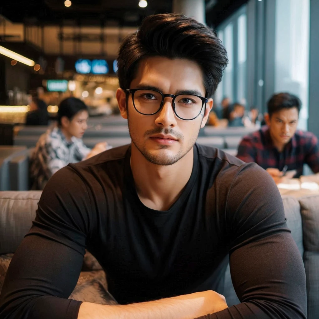 a hyper realistic, insanely detailed portrait of a handsome men, extremely detailed texture, dramatic lighting, cinematic composition, volumetric lighting, photorealistic, 8K, high quality, masterpiece