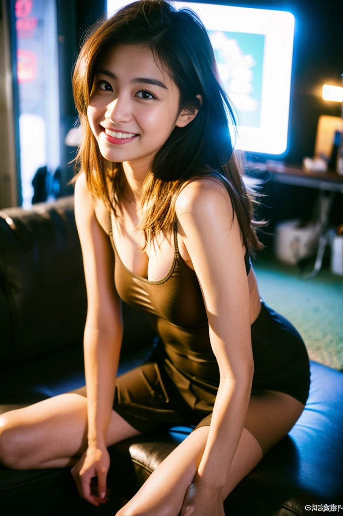 Beautiful woman with a smile