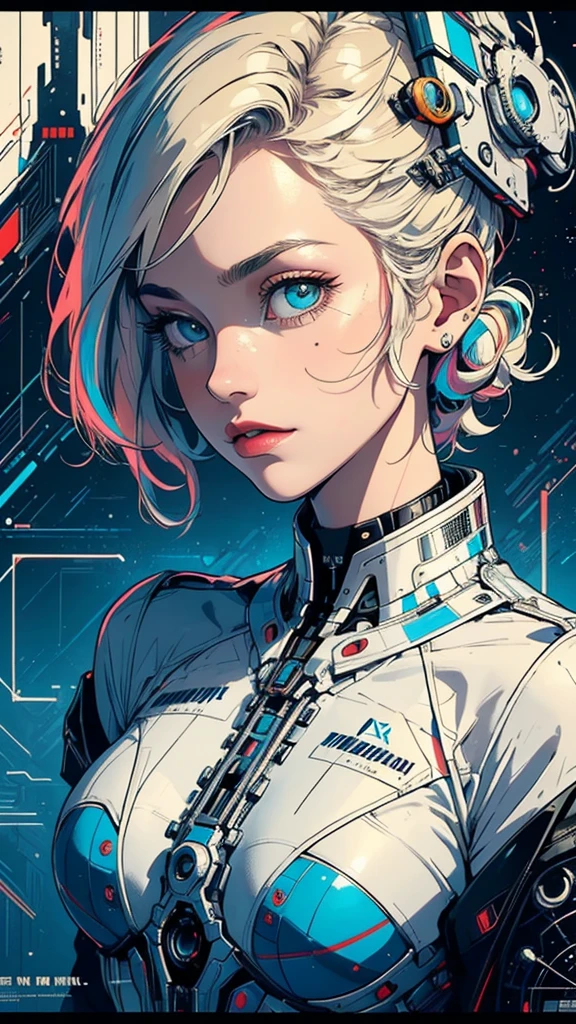 (((masterpiece, highest quality))),(((solo:1.2))),(((1girl:1.2))),32k wallpaper, very detailed, poster, vintage science fiction,(((((geometric cinematic movie poster))))), (bauhaus), shape,(((abstract))),(mid century modern),movie poster,(((((portfolio))))),(((((Close-up))))),(((((bust up))))),((((more various angle)))),(((highlight))),Vast landscape,((((heterochromia)))),(((complete. detailed face))),(((Extremely talented))),(((most complecated machine))),Colorful color scheme