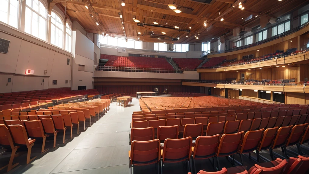 concert hall ,completly indoor