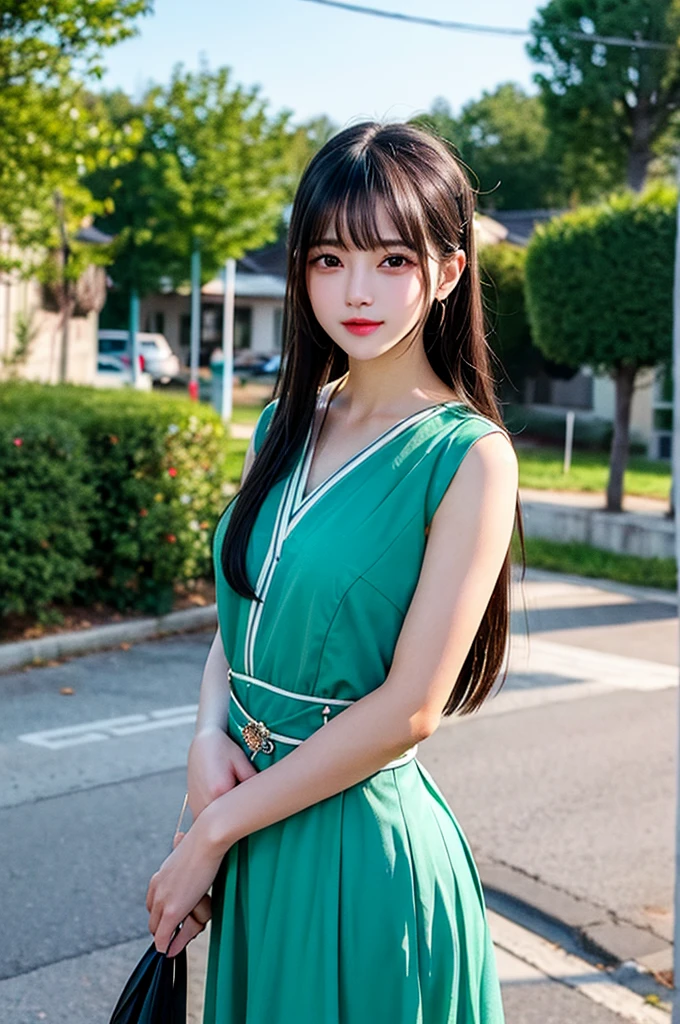 Like a fresh and refined girl,She is naturally beautiful without makeup。She always wears a green dress.,Light and agile。Fresh and natural personality,Not pretentious,With the vigor and vitality of a spring morning。Like the unpolished innocence,Exuding natural fragrance and vitality。