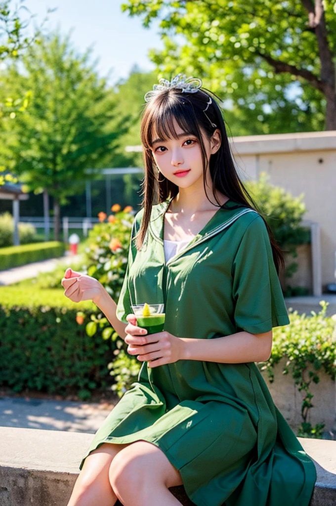 Like a fresh and refined girl,She is naturally beautiful without makeup。She always wears a green dress.,Light and agile。Fresh and natural personality,Not pretentious,With the vigor and vitality of a spring morning。Like the unpolished innocence,Exuding natural fragrance and vitality。