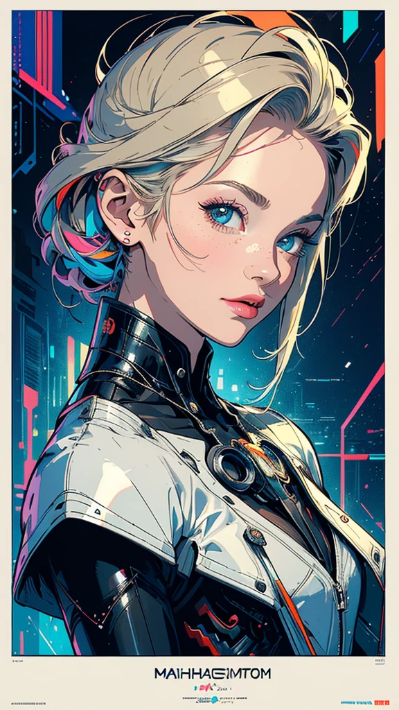 (((masterpiece, highest quality))),(((solo:1.2))),(((1girl:1.2))),32k wallpaper, very detailed, poster, vintage science fiction,(((((geometric cinematic movie poster))))), (bauhaus), shape,(((abstract))),(mid century modern),movie poster,(((((portfolio))))),(((((Close-up))))),(((((bust up))))),((((more various angle)))),(((highlight))),Vast landscape,((((heterochromia)))),(((complete. detailed face))),(((Extremely talented))),(((most complecated machine))),Colorful color scheme