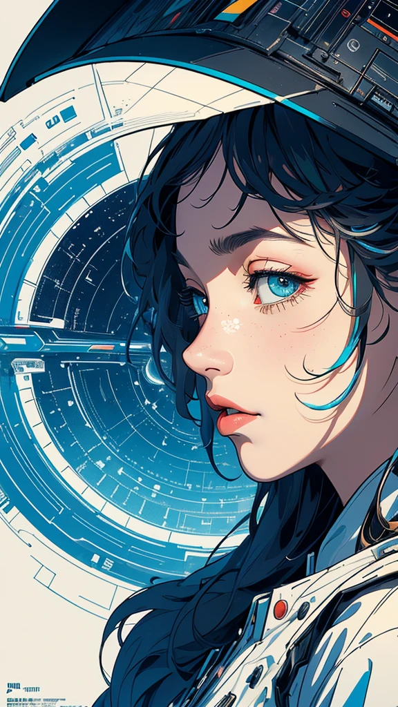 (((masterpiece, highest quality))),(((solo:1.2))),(((1girl:1.2))),32k wallpaper, very detailed, poster, vintage science fiction,(((((geometric cinematic movie poster))))), (bauhaus), shape,(((abstract))),(mid century modern),movie poster,(((((portfolio))))),(((((Close-up))))),(((((bust up))))),((((more various angle)))),(((highlight))),Vast landscape,((((heterochromia)))),(((complete. detailed face))),(((Extremely talented))),(((most complecated machine))),Colorful color scheme