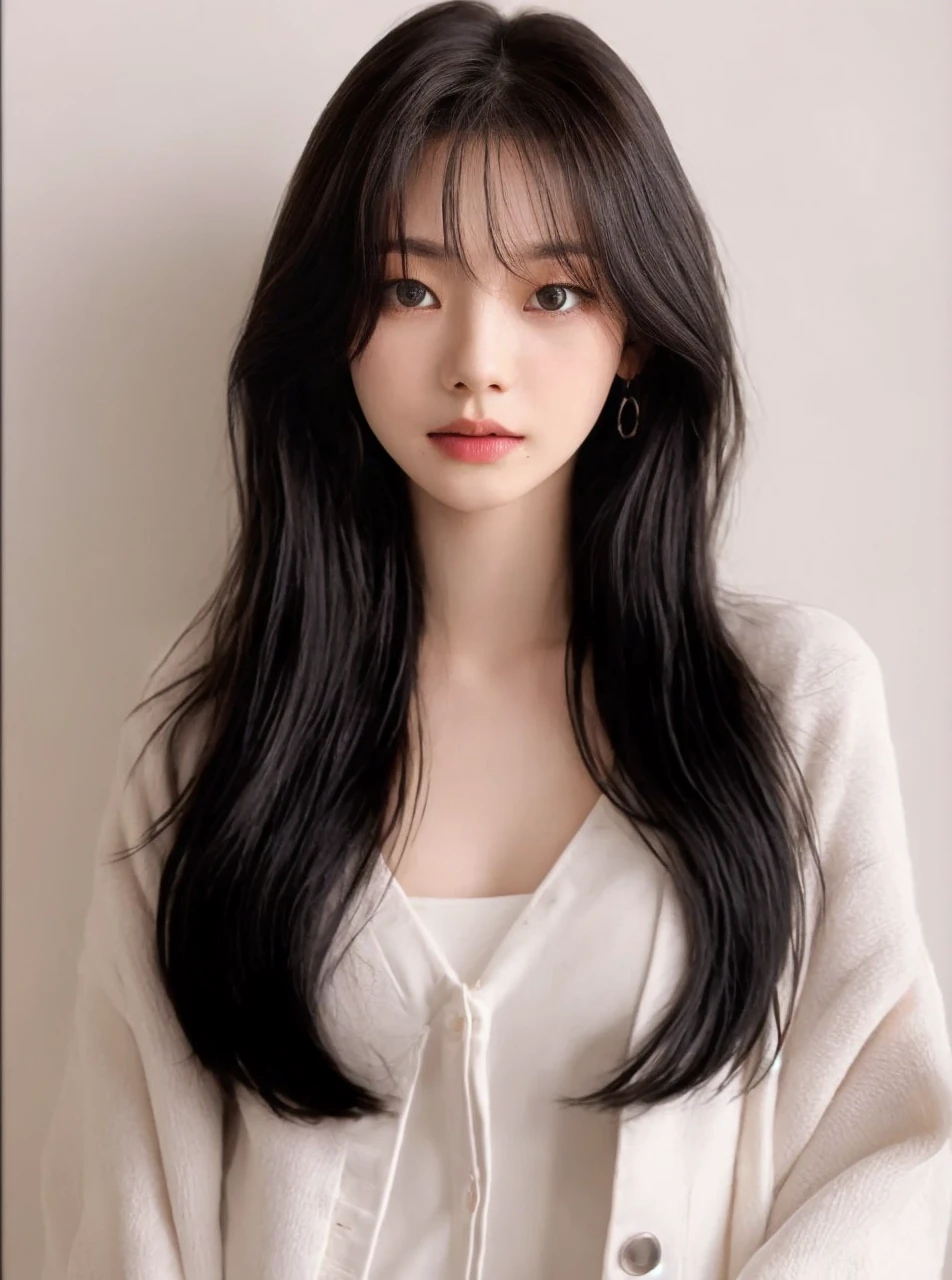 Karina AESPA, Best quality, 8k, perfect lighting, masterpiece, ultra high res, Karina AESPA, (photorealistic:1.4), raw photo,1girl, Karina AESPA, solo, realistic, looking at viewer, upper body, Karina AESPA.