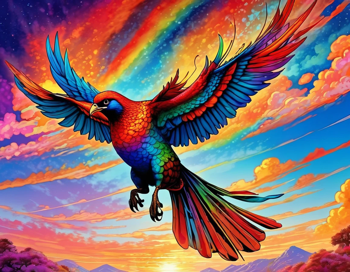 Close up of phoenix bird flying across colorful sky, Phoenix Art, ''Phoenix Wallpaper, ''Phoenix Wallpaper resting, flaming Phenix, Firebird, Phoenix Nirvana from the ashes, Phoenix Nirvana, With blazing golden wings of flame, Fenglong, Phoenix inspired, Phoenix Warrior, With blazing golden wings, phoenix flames, Phoenix Marco