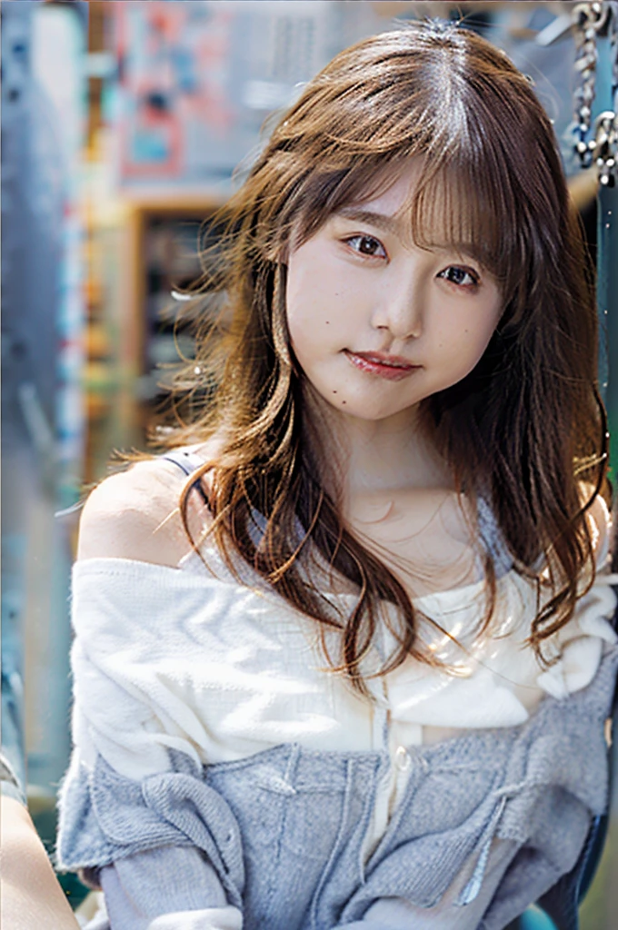 masterpiece、1 girl per 1 photo、Hotel bedroom、Sleeping in bed、 (13years old、Extremely beautiful face, natural make up)(fair white skin)(sparkly eyes)、bright expression、blushing cheeks、a blond、(White knee-high socks)((I can see the cleavage、White off-shoulder shirts、Long length))shiny lip、Short bob hair、Hair hanging over the ears、Glossy and smooth,brown hair、 asymmetrical bangs、8K resolution、high detal、detailed hairstyle、A detailed face、beutiful breast、Beautiful valley、thin-waist、big butts、rendering octane、ultra-realistic、Perfect limbs、perfect anatomia、face lightedium full shot from above、(Angle up to the knee)