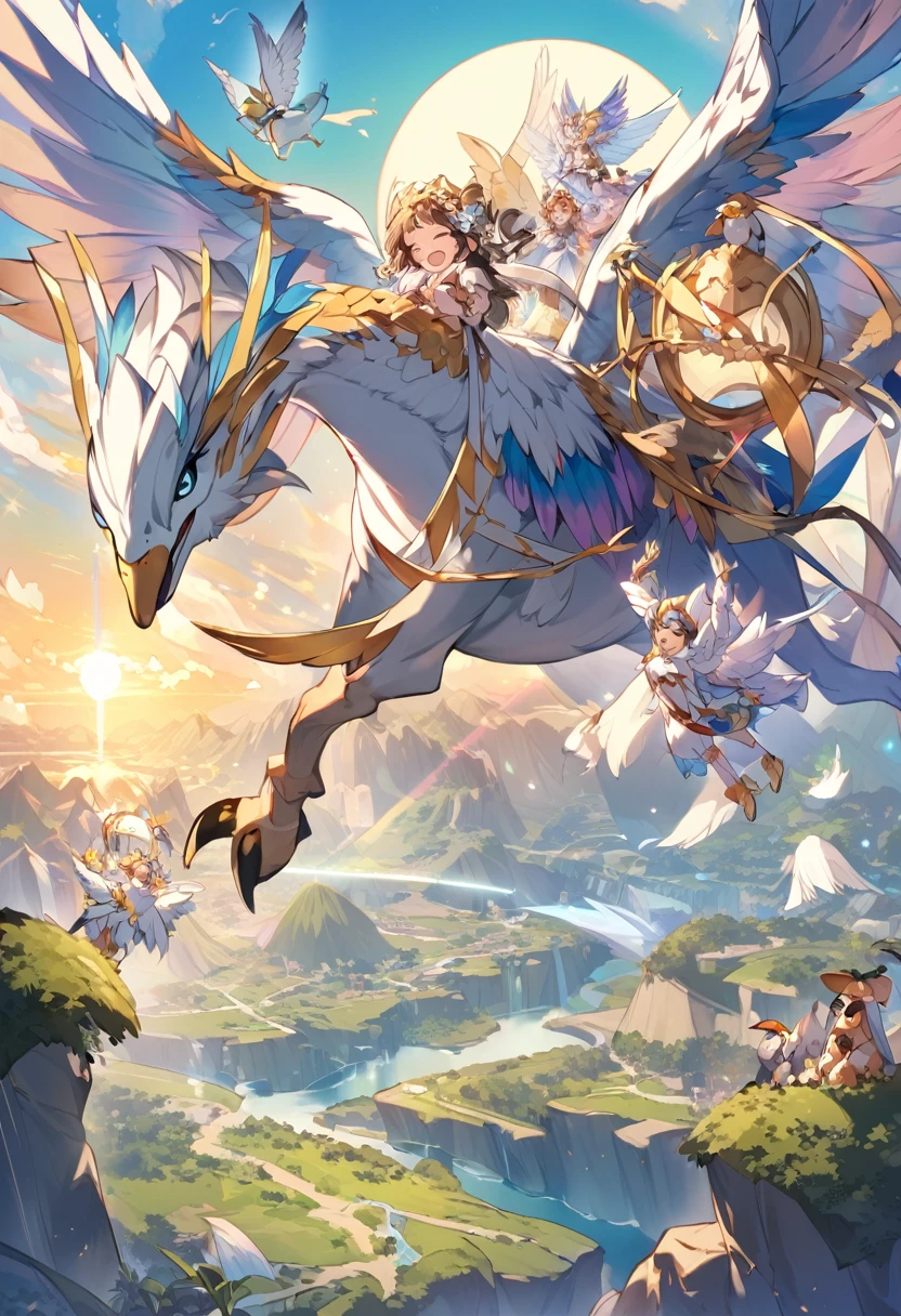 In the land of Terrenata,
where magic and truth intertwine,
a stork flew with grace,
with its mission of hope.
Oh, stork of San Pedro,
with your song of "Calmata,"
you awakened the whole world,
and changed the great land of nata.
Dinosaurs ruled,
with their strength and roar,
but your melody calmed them,
and made them sleep.
You flew over mountains and seas,
sowing life in every corner,
with your wings full of chances,
you traced routes of the heart.
Oh, stork of San Pedro,
with your song of "Calmata,"
you awakened the whole world,
and changed the great land of nata.
In Puebla life sprouted,
green, vibrant, unmatched,
animals and plants reborn,
in a celestial feast.
Oh, stork of San Pedro,
with your song of "Calmata,"
you awakened the whole world,
and changed the great land of nata.
San Pedro de Carabayllo,
Lima, Peru, your faithful home,
where your routes shone,
like a beautiful laurel.
With your Xchica power and love,
you created a new and pure world,
where hope blossomed,
and destiny became sure.
Oh, stork of San Pedro,
with your song of "Calmata,"
you awakened the whole world,
and changed the great land of nata.
And in the last note of your song,
a was born with great fervor,
for in a kingdom without dinosaurs,
life found its splendor.
Oh, stork of San Pedro,
with your song of "Calmata,"
you awakened the whole world,
and changed the great land of nata.