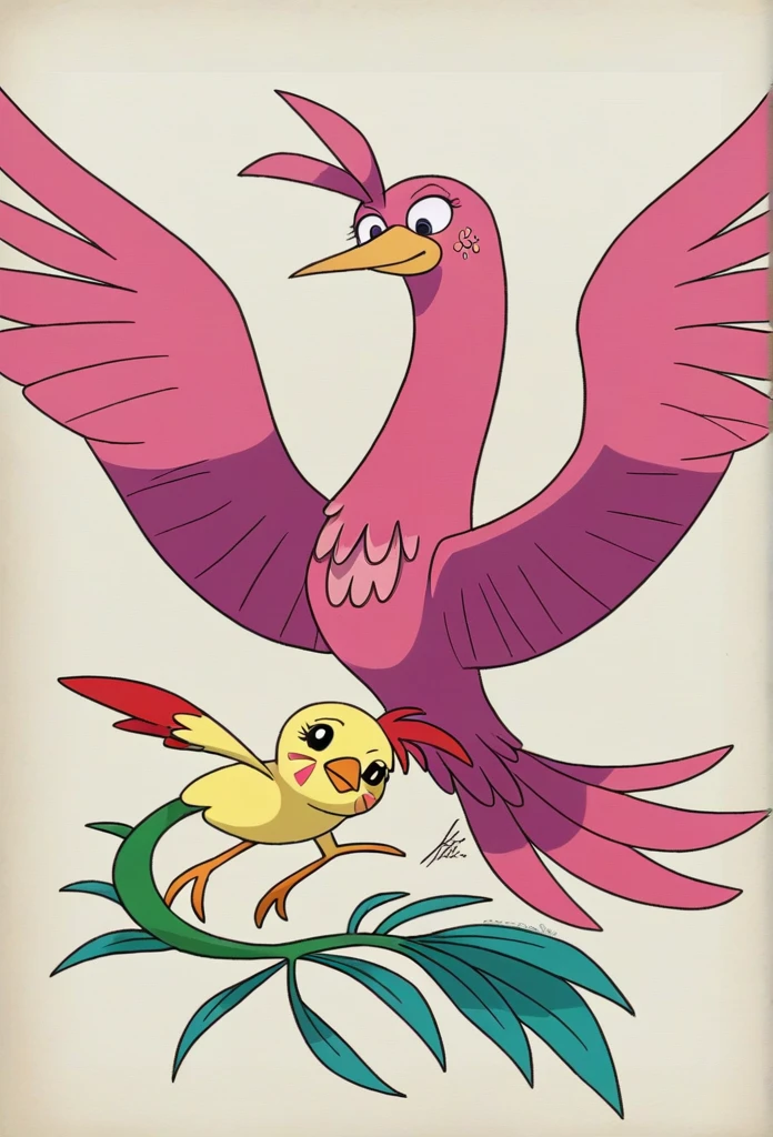 In the land of Terrenata,
where magic and truth intertwine,
a stork flew with grace,
with its mission of hope.
Oh, stork of San Pedro,
with your song of "Calmata,"
you awakened the whole world,
and changed the great land of nata.
Dinosaurs ruled,
with their strength and roar,
but your melody calmed them,
and made them sleep.
You flew over mountains and seas,
sowing life in every corner,
with your wings full of chances,
you traced routes of the heart.
Oh, stork of San Pedro,
with your song of "Calmata,"
you awakened the whole world,
and changed the great land of nata.
In Puebla life sprouted,
green, vibrant, unmatched,
animals and plants reborn,
in a celestial feast.
Oh, stork of San Pedro,
with your song of "Calmata,"
you awakened the whole world,
and changed the great land of nata.
San Pedro de Carabayllo,
Lima, Peru, your faithful home,
where your routes shone,
like a beautiful laurel.
With your Xchica power and love,
you created a new and pure world,
where hope blossomed,
and destiny became sure.
Oh, stork of San Pedro,
with your song of "Calmata,"
you awakened the whole world,
and changed the great land of nata.
And in the last note of your song,
a was born with great fervor,
for in a kingdom without dinosaurs,
life found its splendor.
Oh, stork of San Pedro,
with your song of "Calmata,"
you awakened the whole world,
and changed the great land of nata.