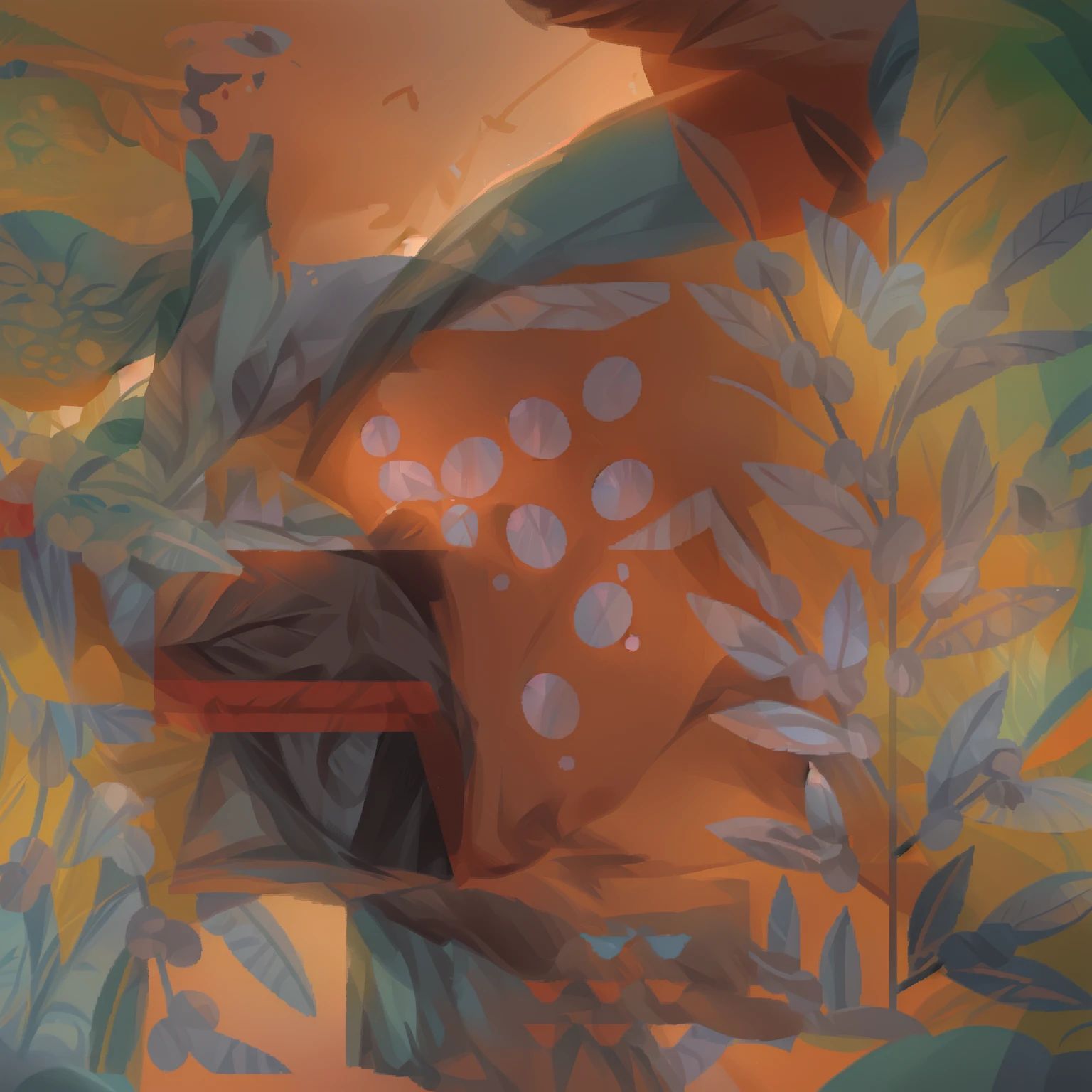The scene in the first picture remains unchanged,Incorporate the color tone and scene of the second image