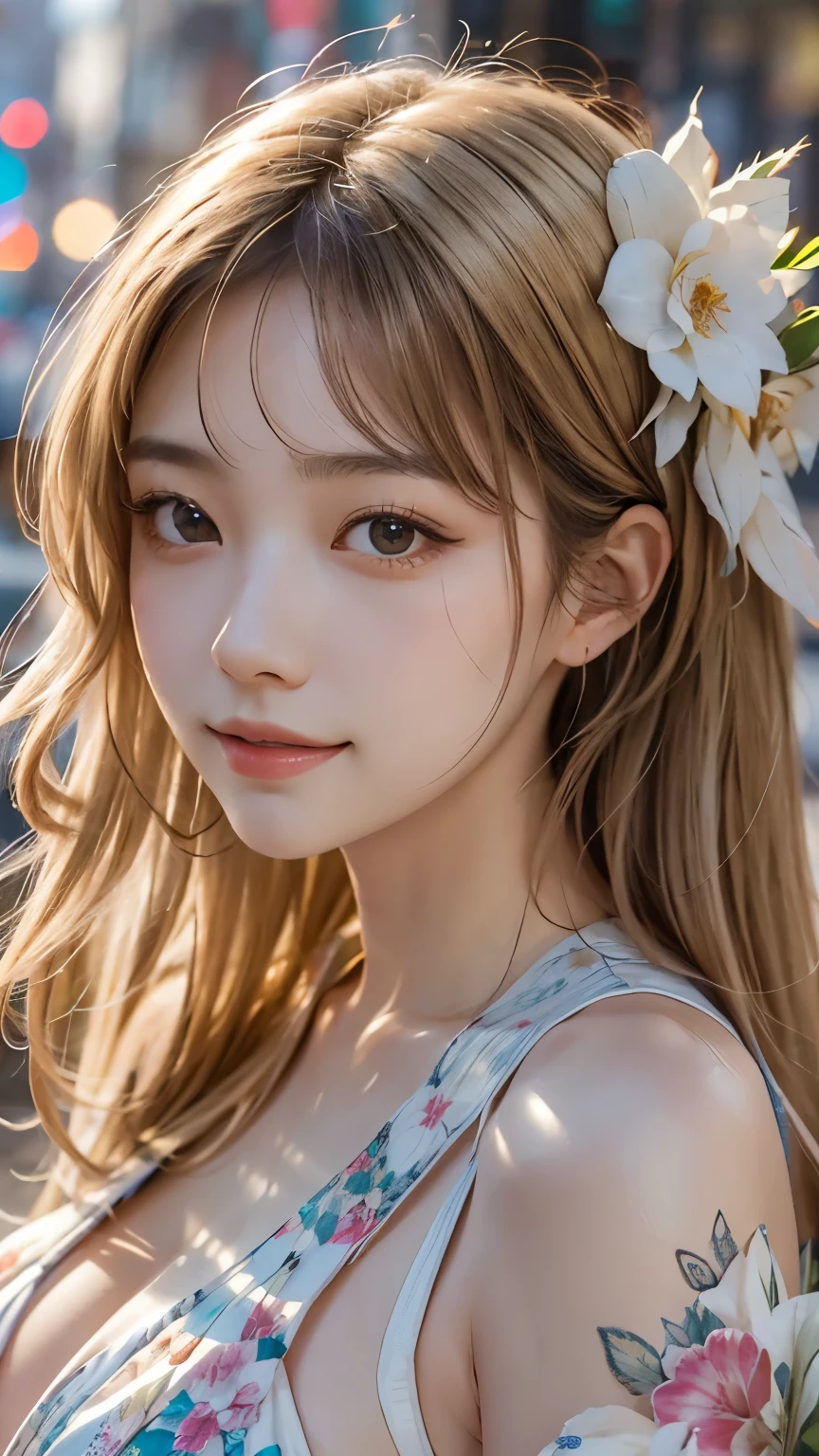 8k resolution, masterpiece, Highest quality, Award-winning works, unrealistic, SFW, elegant, Very detailed, Digital Painting, artステーション, コンセプトart, Smooth, Sharp focus, shape, artジャム、Greg Rutkowski、Alphonse Mucha、William Adolphe Bouguereau、art：Stephanie Law , , Royal Jewel, , Full Shot, Symmetric, Greg Rutkowski, Charlie Bowwater, beep, Unreal 5, Surreal, Dynamic Lighting, ファンタジーart, Complex色, Gion, Kyoto, Moonlit Night, Numerous fireflies, fire works, milky way, shooting stars, Small face, Very delicate look, , Delicate facial depiction, Delicate eye depiction, Close-up, Alluring, erotic, dynamic sexy pose, sole sexy girl, healthy body, Age 22, , , ,,, geisha, height: 160cm, huge firm bouncing busts, , Very long wavy blonde hair, Twin tails, Glowing Skin, Sweat, Smiling at the camera, Looking up, Invincible laughter, Complex, traditional Japanese see-through yukata, 