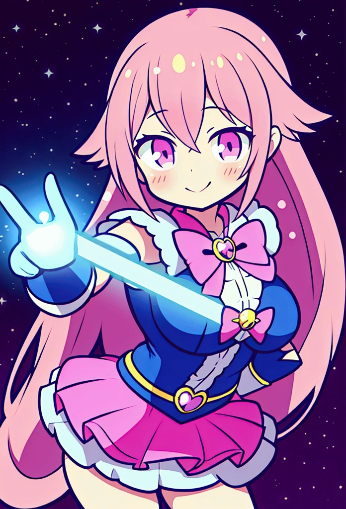 Magical girl, girl, comics, Posing, front