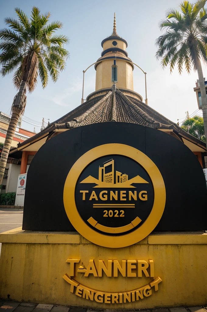 Tangerang City Indonesia branding logo for 2024 with a tagline that reflects the history of the city of Tangerang, Tangerang city culture, and the lifestyle of Tangerang city residents