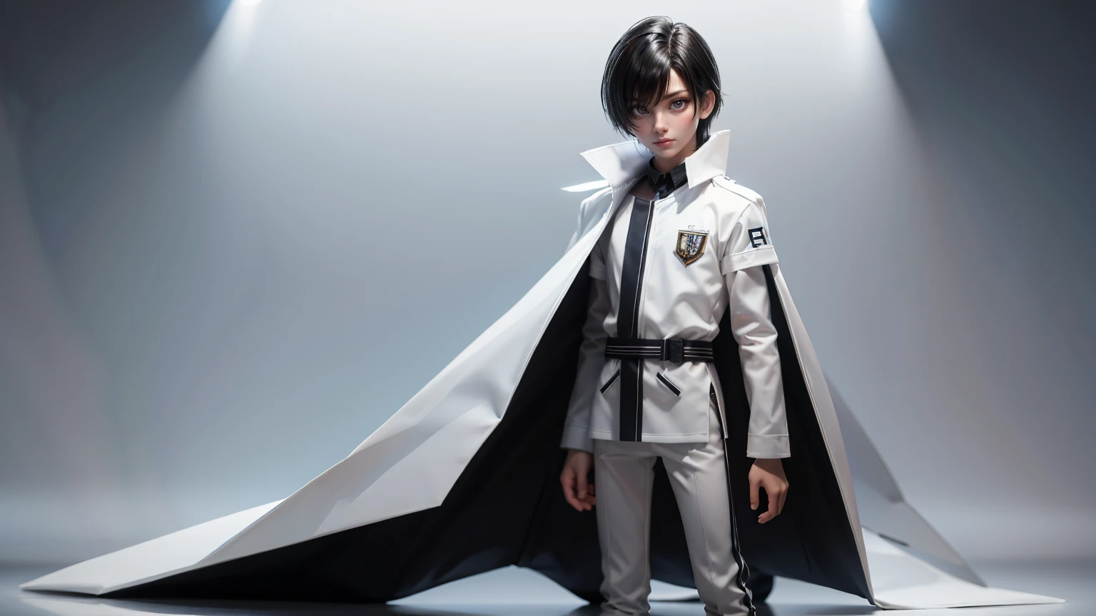 gaming boy , in a pent shirt, , black hairs white dress, , gaming full straight standing pose,14yo student, , Full body, boy, man , games boy, Simple white background,, HD, full body, standing, modern futuristic dress, front view, modern dresses, modern man, uniqur=e hair style