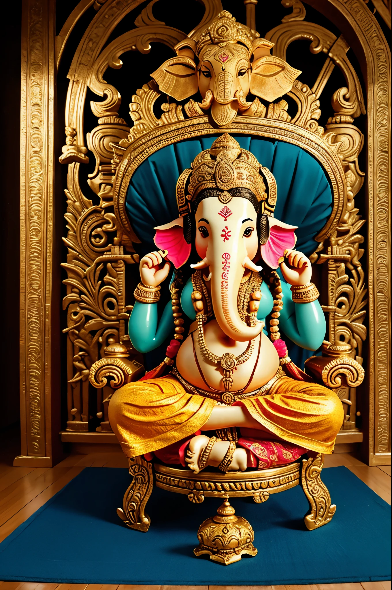 Create lord ganesha with app. Icons