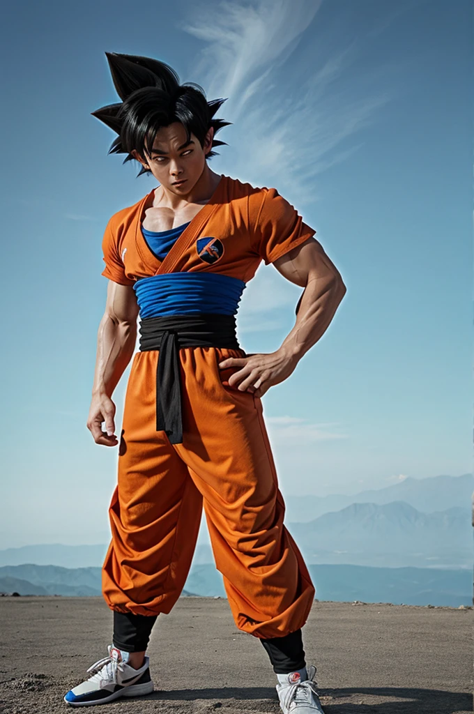 Goku warm up video