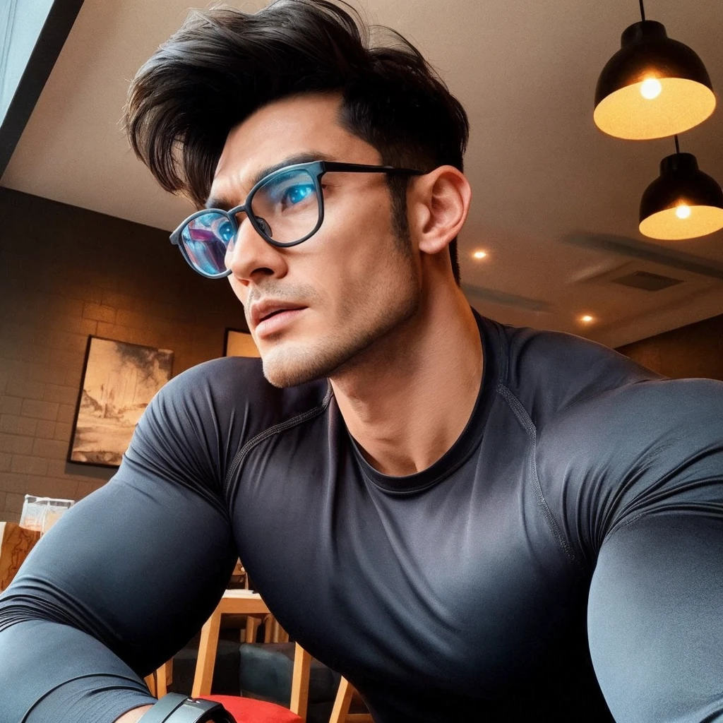 a hyper realistic, insanely detailed portrait of a handsome men, extremely detailed texture, dramatic lighting, cinematic composition, volumetric lighting, photorealistic, 8K, high quality, masterpiece