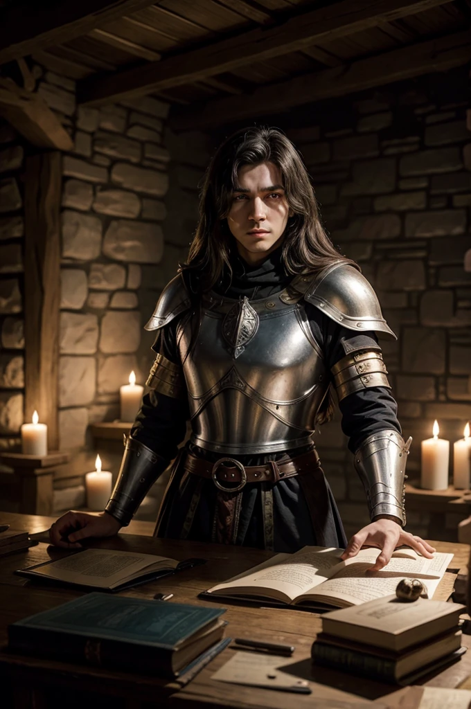 a dnd paladin in the medieval world