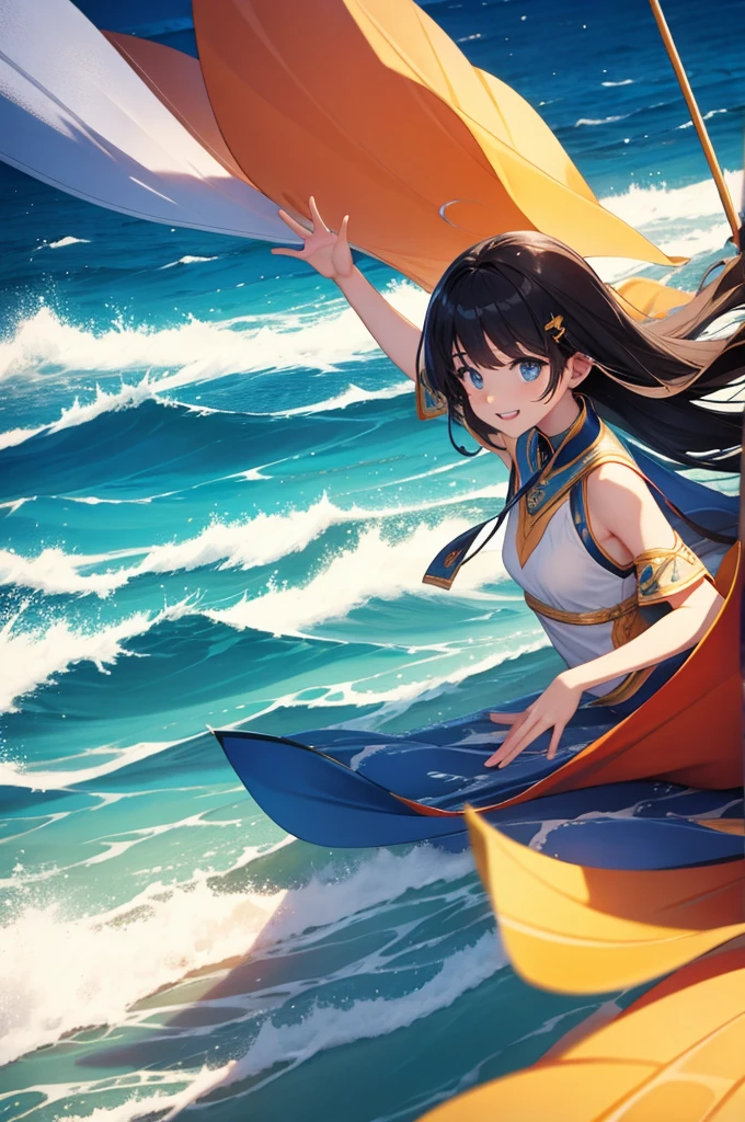 waving