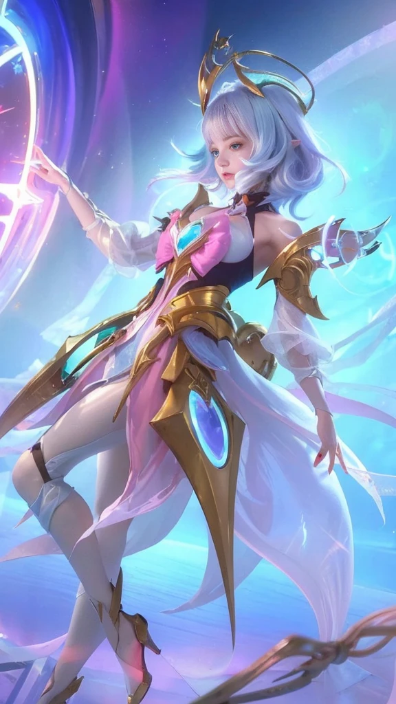 ((Best quality, 8k, Masterpiece :1.3)), upper bod y, Sharp focus : 1.2, Beautiful woman with perfe ct figure, Highly detailed facial and skin textur e, Detailed eyes, Double eyelids, Interior view, f erpect lighting, Glowing skin,