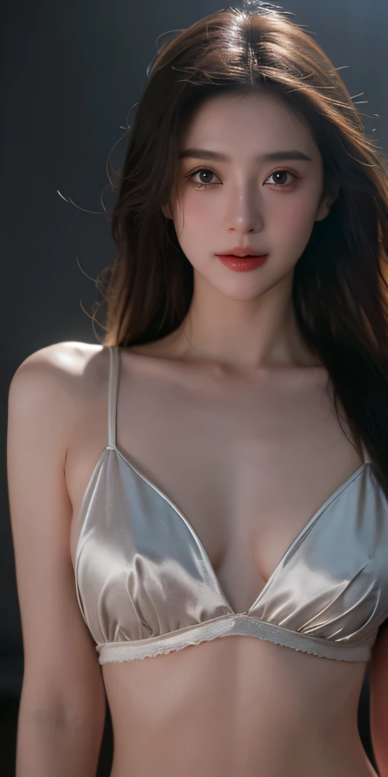 Dismantling the Self High Resolution　８K Beautiful　Japanese　half　１９Year　(Naughty Gal:1.25),look at me、(Dark Skin:1.68)、Strip: Dismantling the Self, high resolution,Real,Delicate images,Beautiful woman,Japanese,Double,smile,Long Hair,１９talent,Ultra-realistic surrealism, Dreamscape, An award-winning masterpiece with stunning detail, Chan Ke-chun, Surreal Vaporwave , H Cup,Ample breasts,Slender,Brown Skin,Marginal Space, Very detailed, Very detailed futuristic, Cleveland Ohio, cinematic ,Rim Light ,Octane Rendering, translation,jojo&#39;s famous two-handed pose